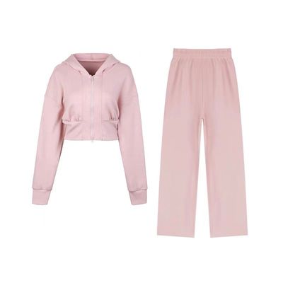 慵懒感秋冬休闲运动运动套装