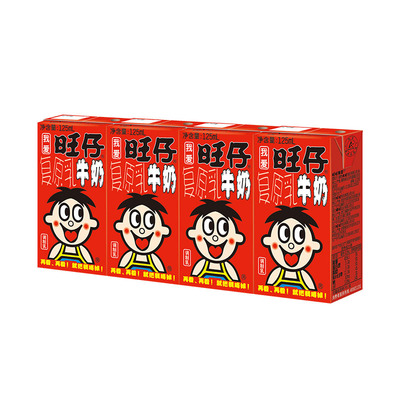 旺旺旺仔牛奶早餐下午茶