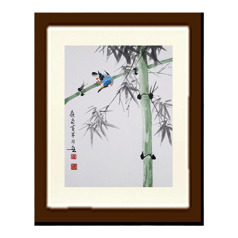 朵云轩木版水印非遗中国画