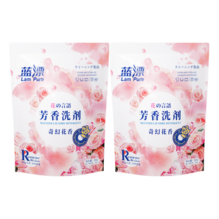 蓝漂洗衣液补充装300g*3袋深层洁净无残留大容量家庭装囤货必备款