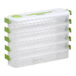 饺子盒家用冷冻保鲜收纳盒厨房冰箱专用食品级饺子混沌分装保鲜盒