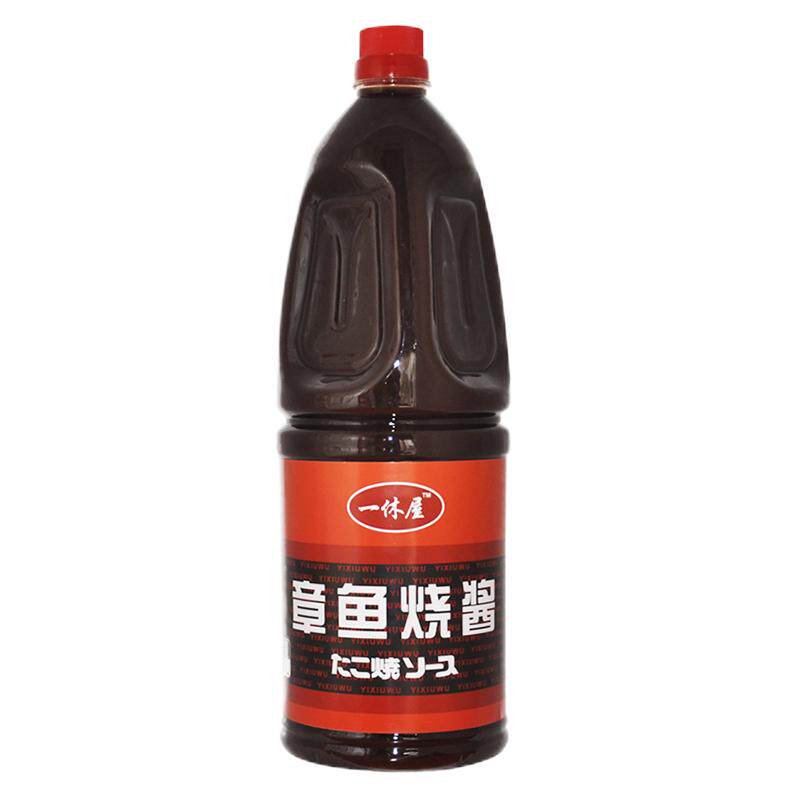 一休屋章鱼酱樱桃小丸子章鱼烧酱关东煮日式照烧汁烤肉酱商用1.8L