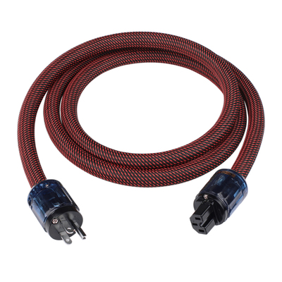 日本古河无氧铜发烧电源线