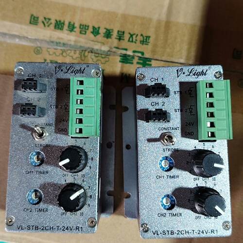 溢价-维朗VL-STB-2CH-T-24V光源控制器，双通道，24