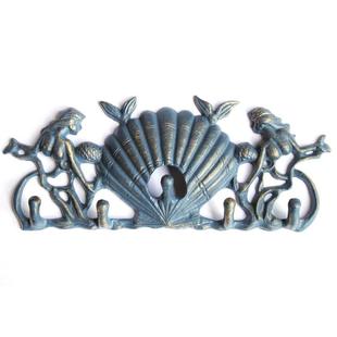 复古铁艺铸铁挂钩庭院花园户外 服装店装饰挂衣钩衣帽钩墙挂壁饰