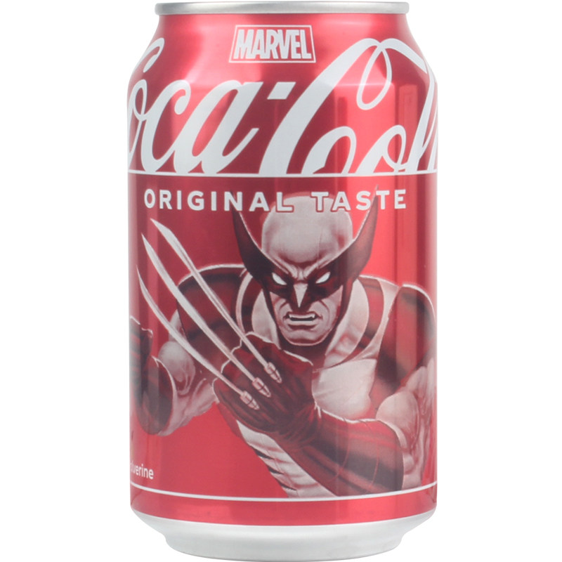 香港Coca－Cola/可口可乐联名漫威复仇者联盟限定收藏版碳酸饮料