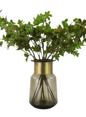 轻奢风样板间花艺美容院展厅摆件