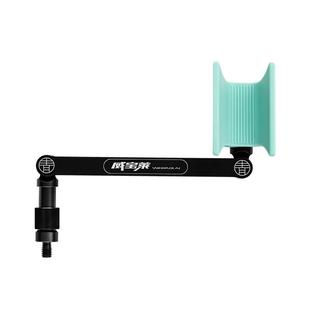 威宝莱回弹拐角架杆器黑坑竞技支架头大物拐角炮台支架弯头羊角头