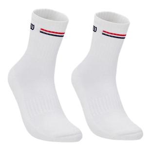 wilson威尔胜专业网球袜男女士冬季天袜透气吸汗低腰袜长筒及膝袜