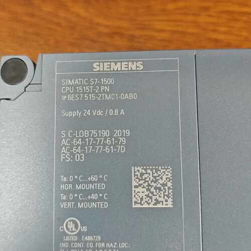溢价-SIMATIC S7-1500 CPU模块