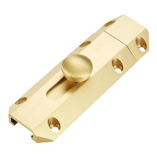 纯铜实心插销室内门扣门栓洗手间门锁卡扣大门老式明装门闩锁插销