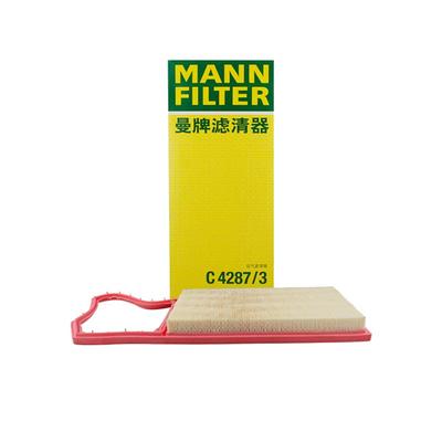 曼牌C4287/3老款POLO晶锐空气滤