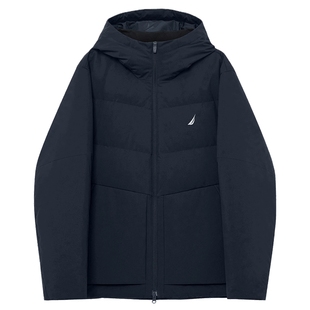 NAUTICA/诺帝卡男装冬季防轻泼水白鸭绒蓬松防寒保暖面包服JO3403