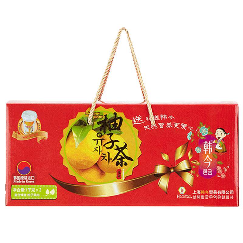 1000g*2果实礼盒装蜂蜜柚子茶