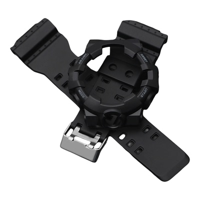 适配卡西欧5522黑武士外表壳GA7001BPR/710GB-1A/700BCE-1A手表带