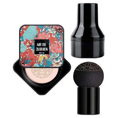 官方正品奥兰诺气垫bb霜小蘑菇头滋润遮瑕持久不脱妆粉底液防水