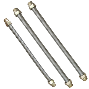 蒸饭柜炉灶不锈钢波纹管4分煤气金属软管液化气天燃气进气连接管