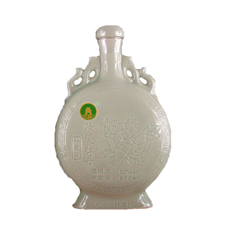 陈年老酒汝瓷牡丹52度浓香型酒水