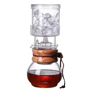 冷萃冰滴壶厨房饮具手工玻璃一体式冷泡壶家用冰酿茶叶滴漏式萃取