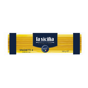 辣西西里意大利面直条5# lasicilia意面条 速食通心粉意粉500g*24
