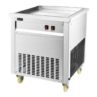 乐杰 厚切炒酸奶商用手动炒冰机 摆摊雪花酪机器小型插电式大功率