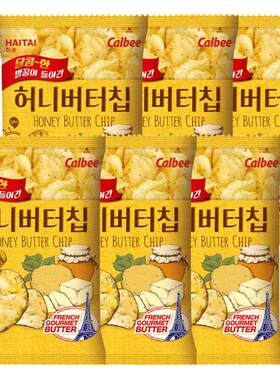 蜂蜜黄油薯片韩国进口