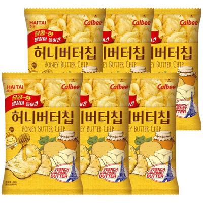 蜂蜜黄油薯片韩国进口
