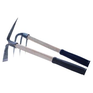 锄头农具种菜两用除草家用镐头挖土户外耙子赶海神器园艺挖笋工具