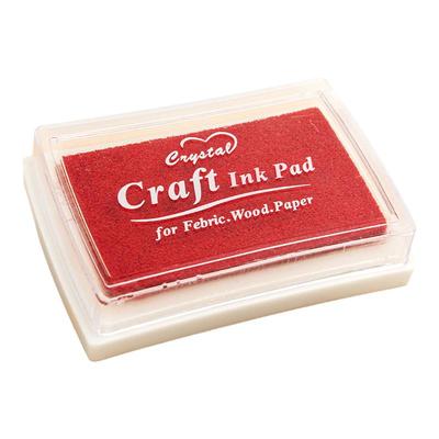 印泥盖章长方形黑色硬泥按手印书画专用宝宝手指画印泥手足红金色印尼台大盒快干diy手账彩色橡皮印章海绵芯