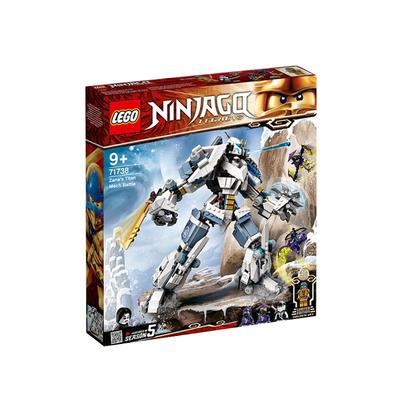 【自营】LEGO乐高71738幻影忍者系列赞的泰坦机甲拼装积木玩具