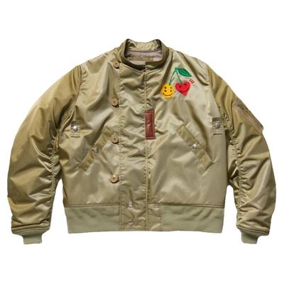 kanye菲董同款刺绣夹克