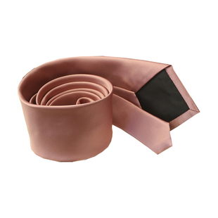 经典纯色系 领带新品男韩版商务休闲百搭女8CM黑白焦糖藕粉军绿