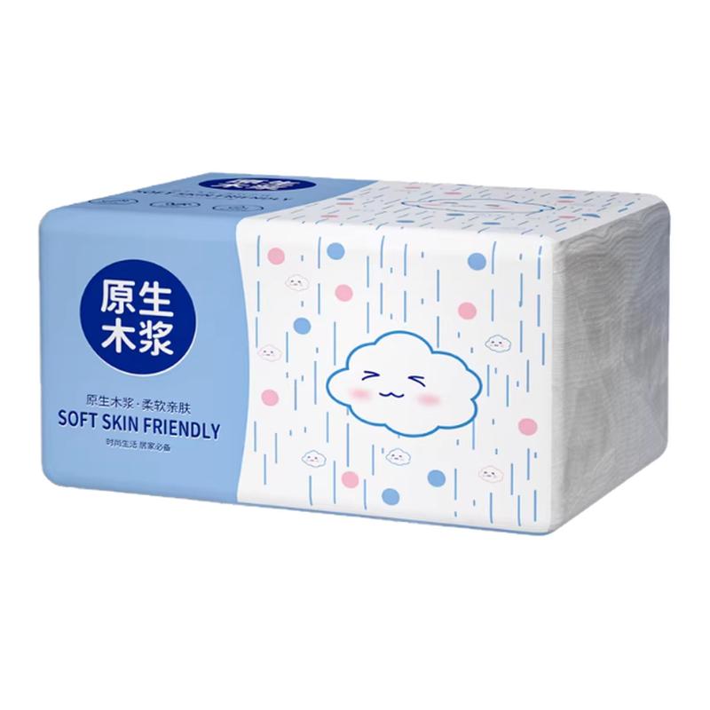 可擦手纸家庭装原木优质商用加量家用擦手纸