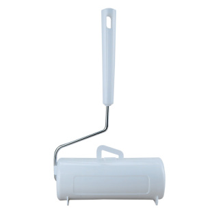 粘毛器滚筒16cm手柄滚轮衣服滚轴粘尘器家用手动清洁粘纸滚子滚刷