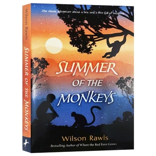 猴子的夏天 英文原版 Summer of the Monkeys 英文版儿童文学小说 进口原版英语课外阅读书籍