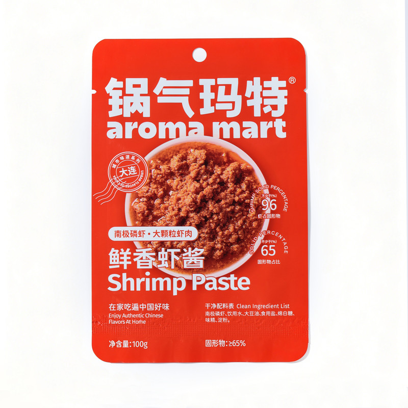 锅气玛特鲜虾酱便携即食拌饭酱
