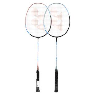 羽毛球拍套装弓箭5i YONEX/尤尼克斯正品超轻5U全碳素双拍天斧10