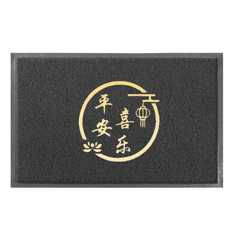 灰色门口地垫耐脏易清洗新款地垫