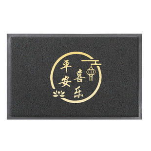 高级灰色大门口地垫耐脏易清洗入户门垫加厚家用出入平安除尘垫子