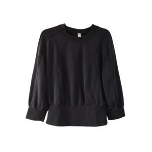 代购Lululemon Softstreme Oversized亨利/Ribbed-Hem长袖合辑