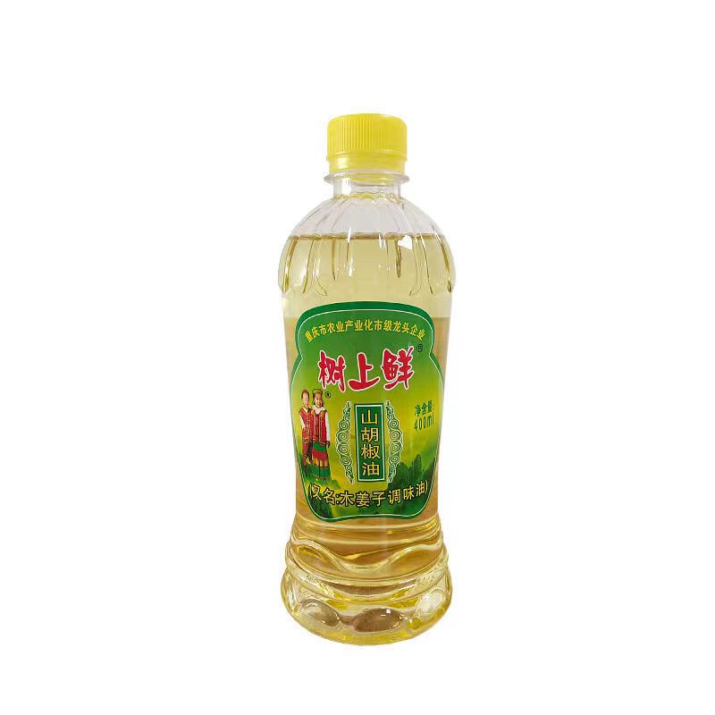 重庆特产树上鲜山胡椒油木姜子调味油山苍子去腥增香调和油400ML