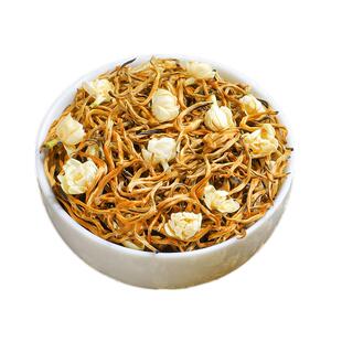 2025新茶云南元江茉莉花茶浓香凤庆滇红茶茉莉花红茶花蜜香型罐装