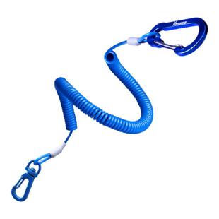 喜钓臣高弹力钢丝鱼竿失手绳新款钓鱼大物伸缩防丢绳手竿专用防脱