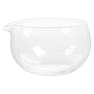 日式锤目纹手作抹茶碗高硼硅耐高温玻璃抹茶碗打抹茶宋代点茶碗