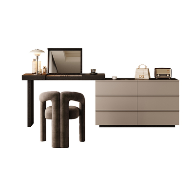 洛德床尾翻盖梳妆台收纳柜