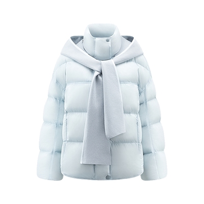 艾莱依简约冬季新款舒适羽绒服女