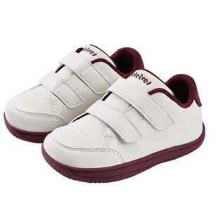 WATELVES小云盾儿童赤足鞋春秋季女童幼儿园白鞋男童宽楦童鞋板鞋