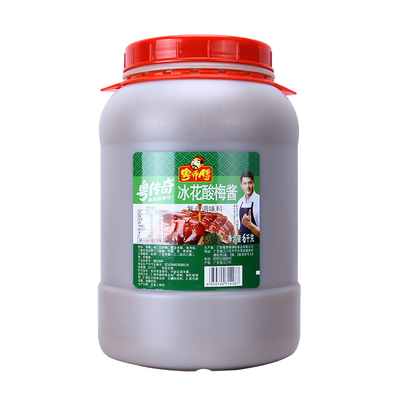 粤传奇冰花酸梅酱6kg调味蘸酱