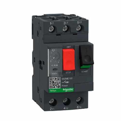 议价原装施耐德电动机热磁断路器   GV2ME10C    4.0-6.3A