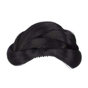 汉服假发抓夹古风一体式假发髻盘发造型古装发髻头饰明制发包垫发